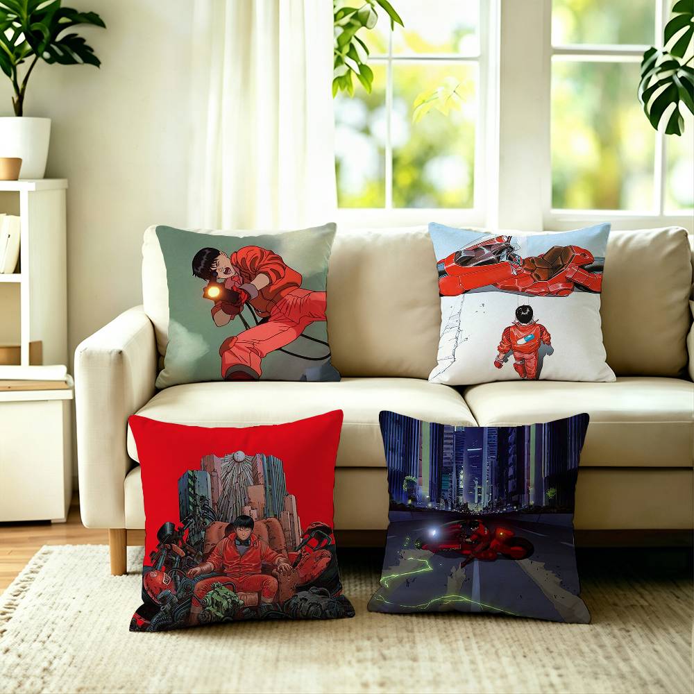Hot Home Of Textiles - Hot Anime A-Akira Kissenbezug, quadratisch, doppelseitig,