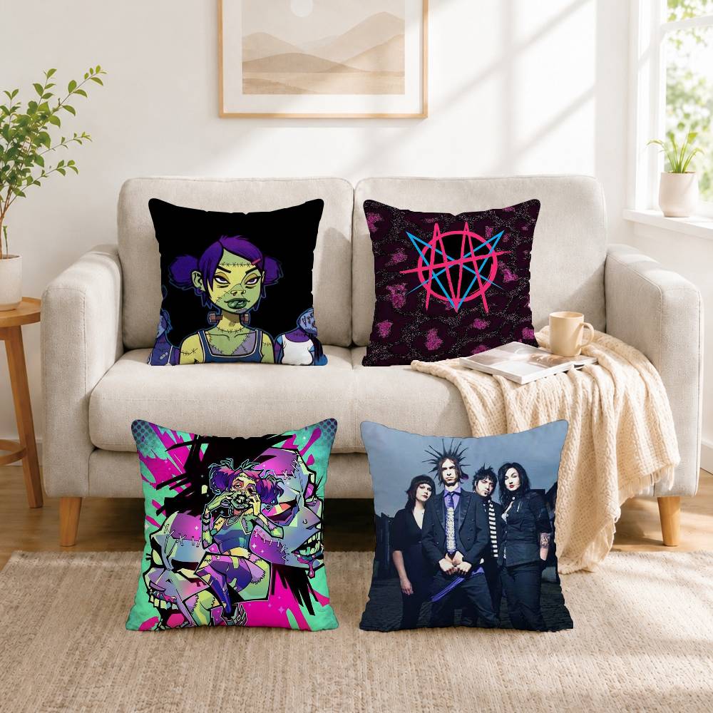 Jimmy Home Textiles - M-Mindless Self Indulgence Jimmy Kissenbezug, quadratisch,