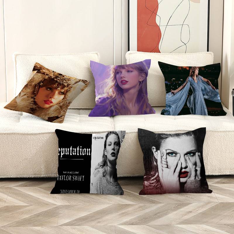 Hot Home Of Textiles - Heiße Sängerin T-Taylor S-Swift Kissen Geschenke