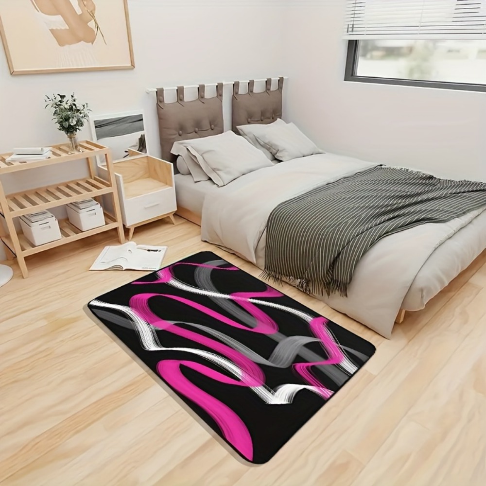 Geometrisch gestreifter Teppic – Hot Home Of Textiles Bewertung und Preis