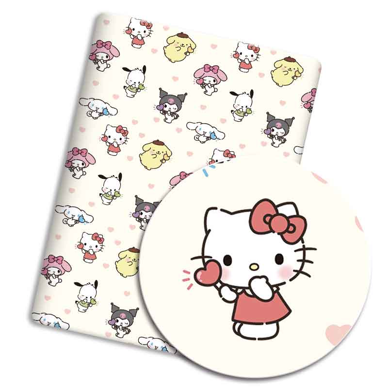 Heißer Sanrio Cartoon-Stoff 14 – Hot Home Of Textiles Bewertung und Preis